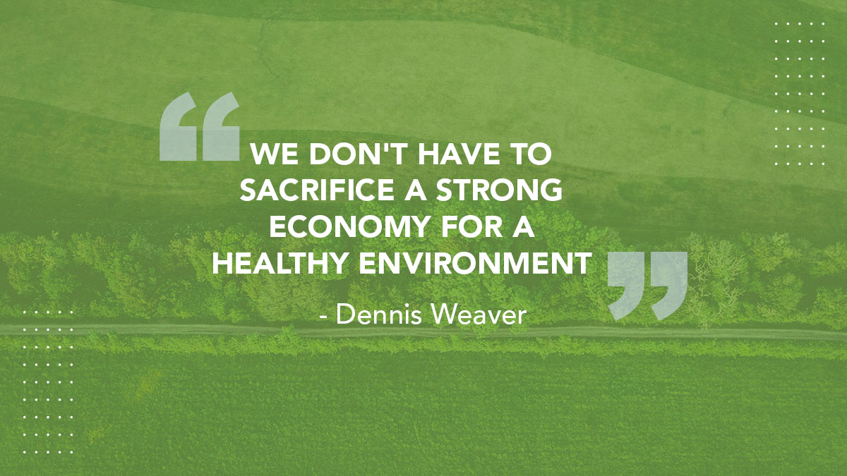Don't Sacrifice A Healthy Environement For A Strong Economy